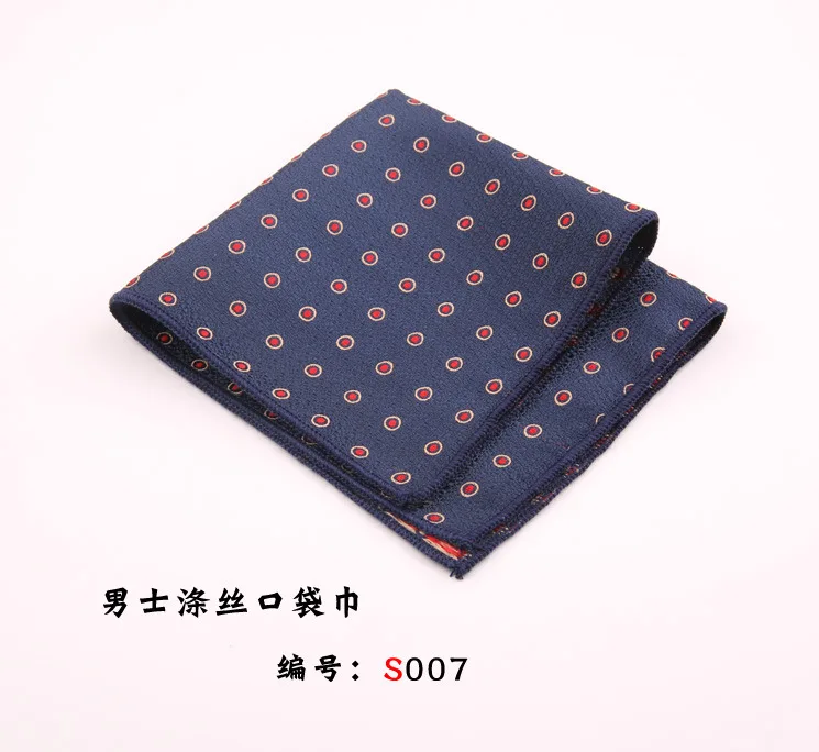 

New Classic Polyester Hankerchief for Mens Suit Wedding Hankies Men's Pocket Square Tuxedo Scarf Towel
