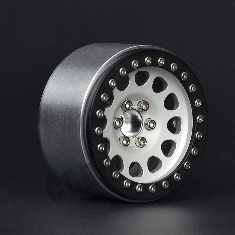 4 шт. 2,2 дюйма металлический обод колеса Beadlock для 1/10 RC Гусеничный автомобиль TRX4 Defender Bronco RC4WD D90 Axial Scx10 90046 CCO1 TF2
