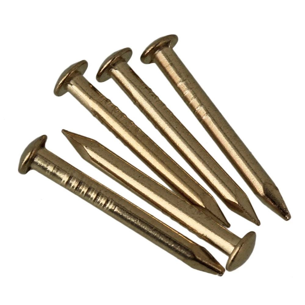 

Медный миниатюрный гвоздь с круглой головкой, 100 шт., 8/10/12/15/18 мм