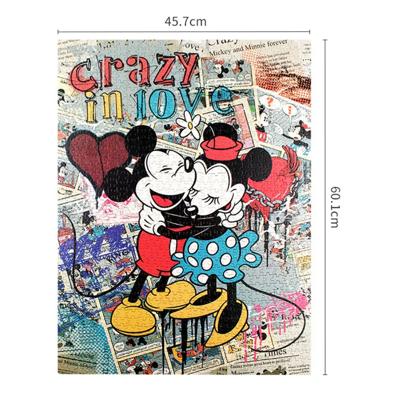 Дисней 1000 шт. Пазлы Микки Маус и его друзья Холодное сердце Диснея принцесса