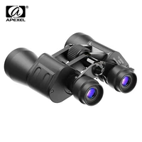 apexel professional 10 30x50 zoom binoculars bak4 prism high powered hunting telescope for sport bird watching camping sightsee