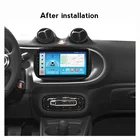 8 ГБ + 128 ГБ для Mercedes Benz Smart Fortwo 2016 2017 2018 Android Авто Carplay Автомагнитола мультимедийный видеоплеер навигация GPS