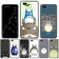 spirited away totoro anime cartoon phone case for oppo f 1s 7 9 k1 a77 f3 reno f11 a5 a9 2020 a73s r15 realme pro cover funda