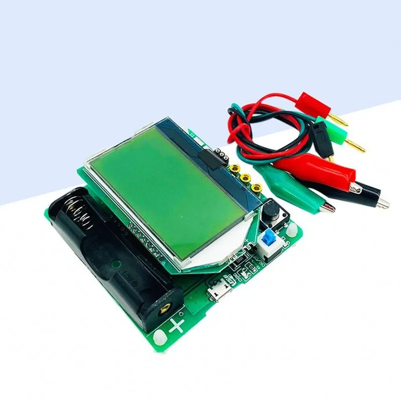 3.7V version of inductor-capacitor ESR meter DIY MG328 multifunction test | Capacitance Meters