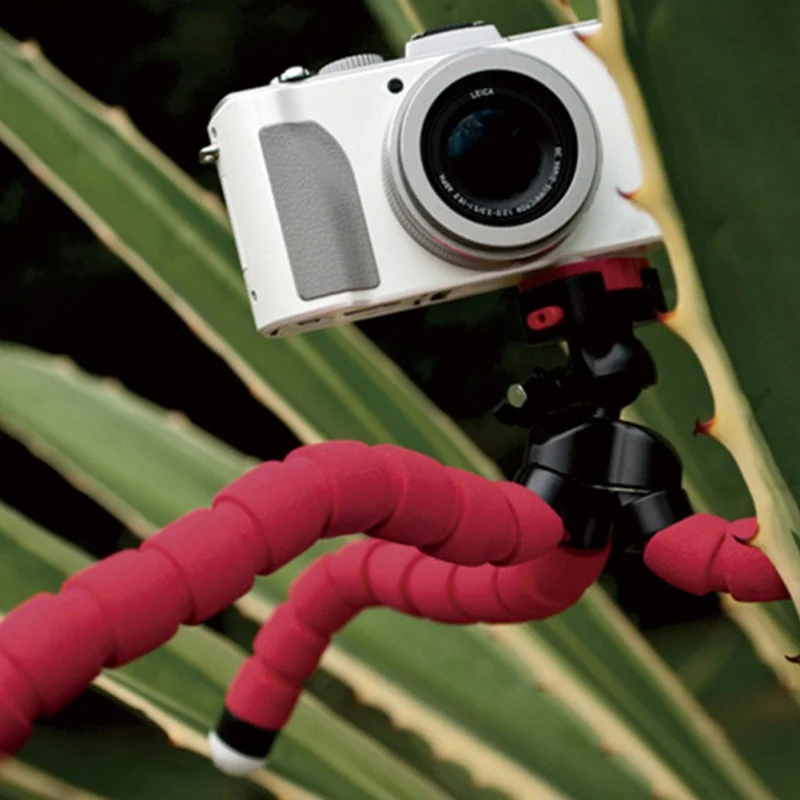 Гибкий мини-штатив с губкой и Осьминог для IPhone штатив мини-камеры держатель