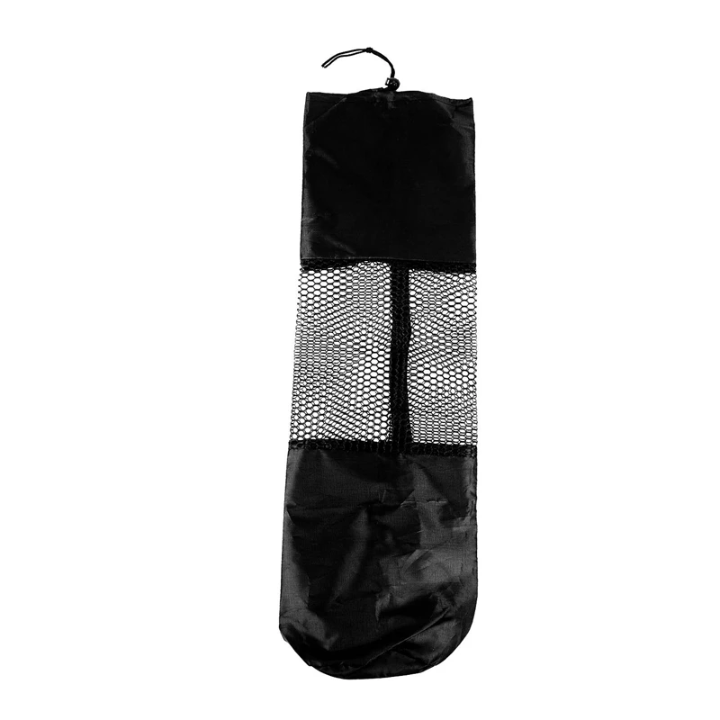 

Portable Mesh Center Black Pilates Mat Bag Carrier for Yoga