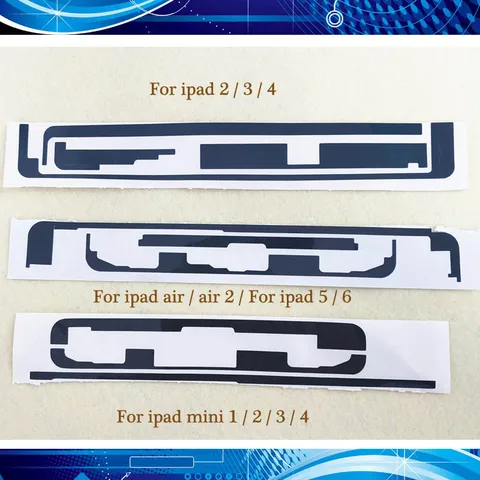 Наклейка на клейкую ленту 3 м для ipad 2 3 4 5 6 и для ipad mini 1 2 3 4, рамка для дигитайзера сенсорного экрана, клейкая рамка