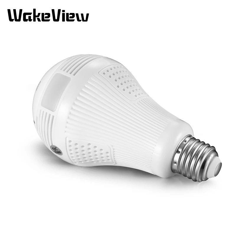 WakeView, 1080 P, 360 градусов, Wifi, ip-камера, лампочка, светильник, рыбий глаз, умная беспроводная камера видеонаблюдения, 2 МП, панорамная камера безопасности, WiFi, ИК, светодиодный