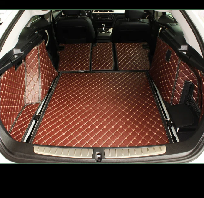 Leather Car Trunk Mat Cargo Liner for BMW 3 Series GT F34 2013 2014 2015 2019 320i 328i 330i 335i 340i