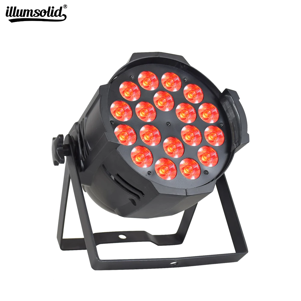 

High Quality Lyre Aluminum 18X12W RGBW 4In1 DMX Wash Professional Disco Party DJ Stage Par Light