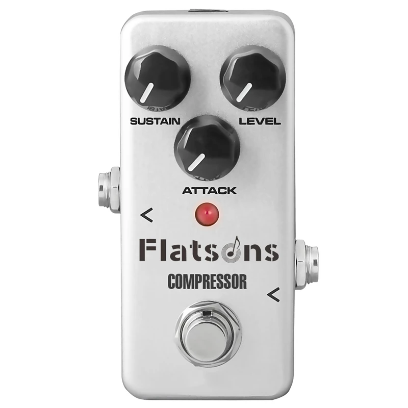 Flatsons гитарный Педальный компрессор эффектов Fcp2 Мини электрическая бас гитара