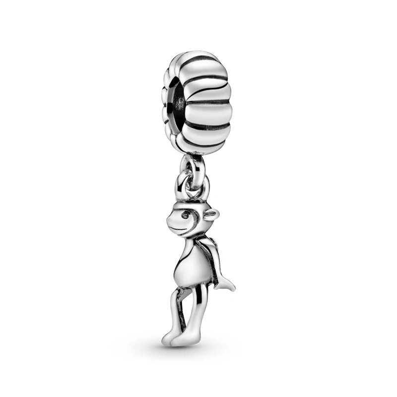 

Authentic 925 Sterling Silver Zodiac Monkey Charm&Bead Fit Original 3mm Bracelet&Bangle For Women Birthday Fashion Jewelry Gift