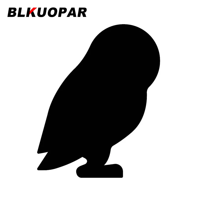

Наклейки на автомобиль BLKUOPAR с изображением леса, совы, иконы с тонкой линией мира, дикой природы, креативные наклейки с окклюзией и царапина...