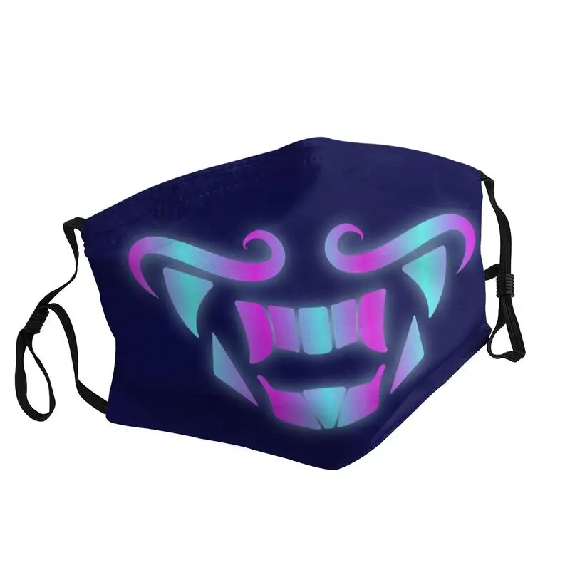 Маска для косплея KDA Akali пылезащитная многоразовая маска лица LOL Legends Battle Game