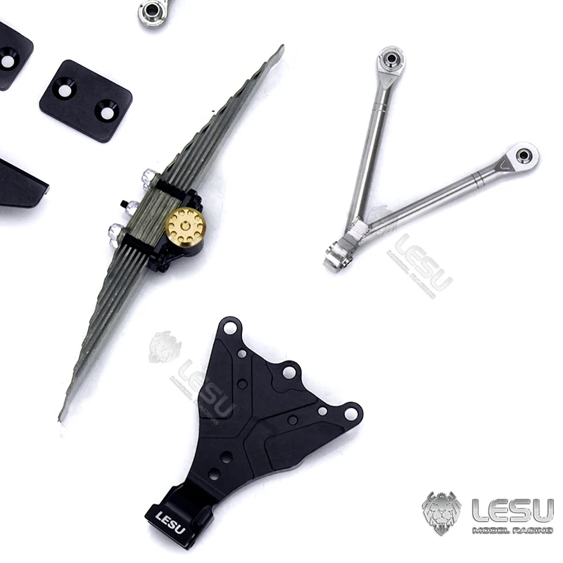 Металлическая задняя подвеска для 1/14 LESU Tmy модель радиоуправляемого грузовика