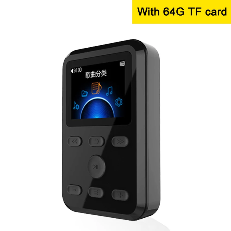 With 64G TF card ZIKU HD-X10 Pro HIFI DSD профессиональный MP3 музыкальный плеер DAP DAC CS4398 ATJ2167 поддержка усилителя для наушников Поддержка DSD256 HD-X9 - Цвет: With 64G TF card