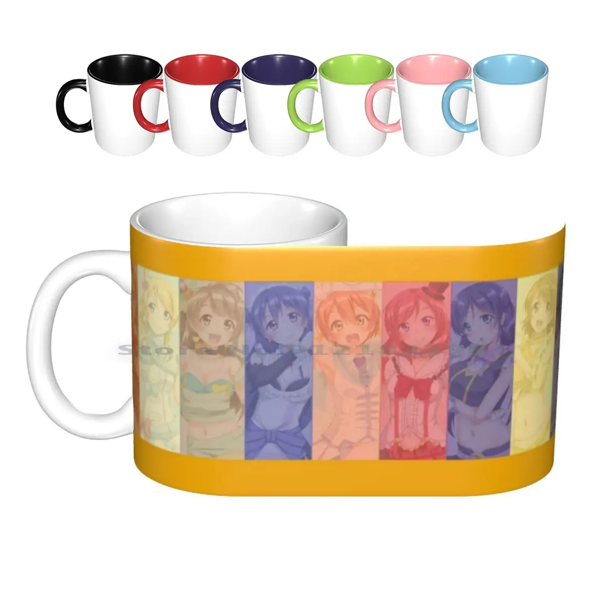 

Love Live School Idol Project Color Ceramic Mugs Coffee Cups Milk Tea Mug Love Live Love Live School Idol Project School Idol