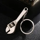 Мини металлический Регулируемый инструмент гаечный ключ брелок кольцо брелок подарок HR