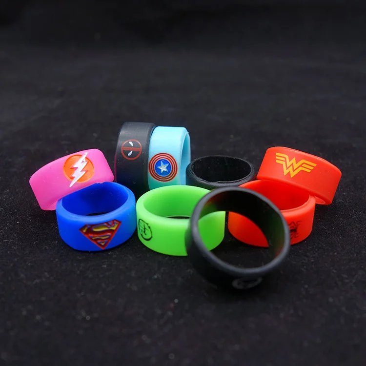 1pcs vape band silicone rubber vape ring decorative band for mechanical mod 18650 22mm rda rta DIY atomizer