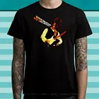 Мужская черная футболка Стив Миллер, летающая, как Орл, рок-группа, легенда, футболка