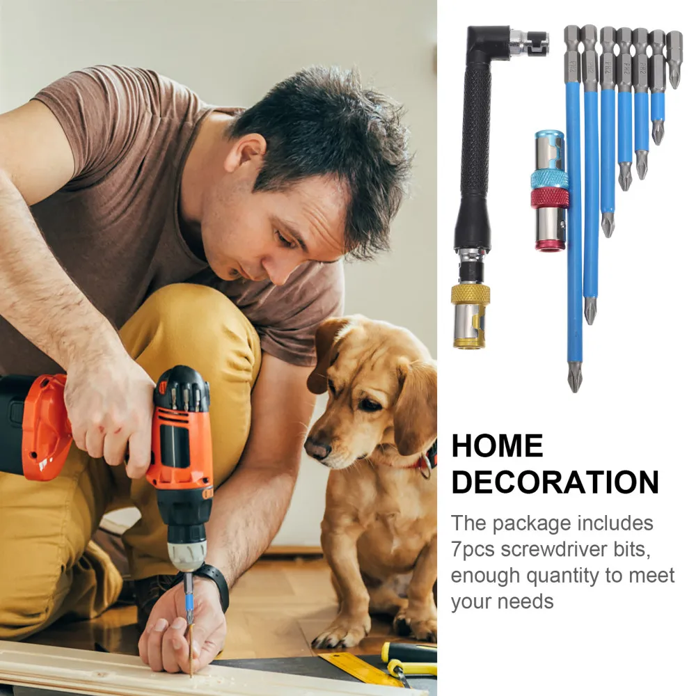 

1 Set Strong Magnetic Screwdriver Bit Set Manual Electric Screw Driver Bit Kit