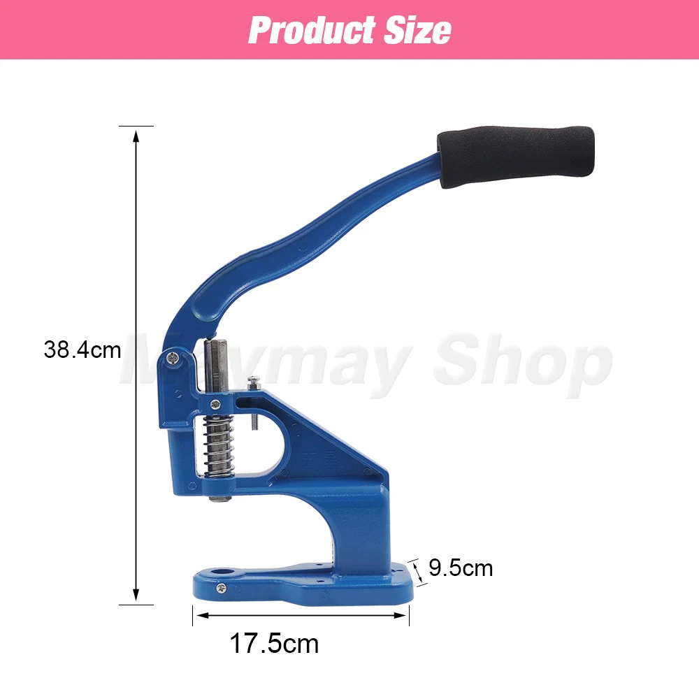 Hand Punch Press Machine Metal Dies Mold For Double Cap Rivets Snap Eyelet Grommet Buttons Installation Tools Handmade Supplies | Дом и сад