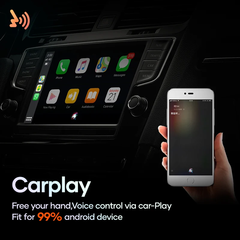 Автомагнитола Prelingcar 2 Din Android 10 0 без DVD мультимедийный видеоплеер GPS-навигация для