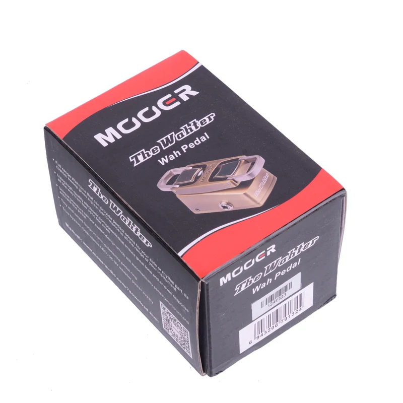 

Newest Mooer The Wahter Wah Pedal Provide Perfect Wah Tone Run for Your Solo When Play Treble or Bass With Free connector