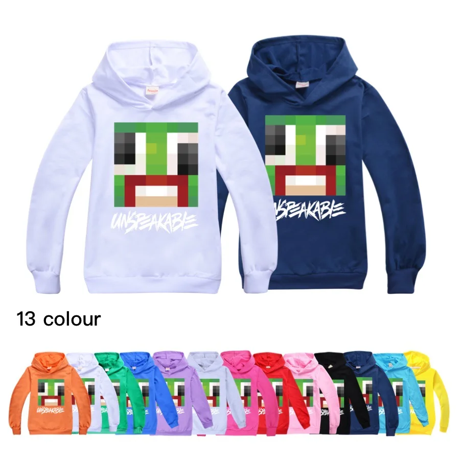 

Unspeakableing Neutral Kid Hoodies Hoody Shirts Autumn Sprig Long Sleeve Sweater Tops Boy tshirts Clothes