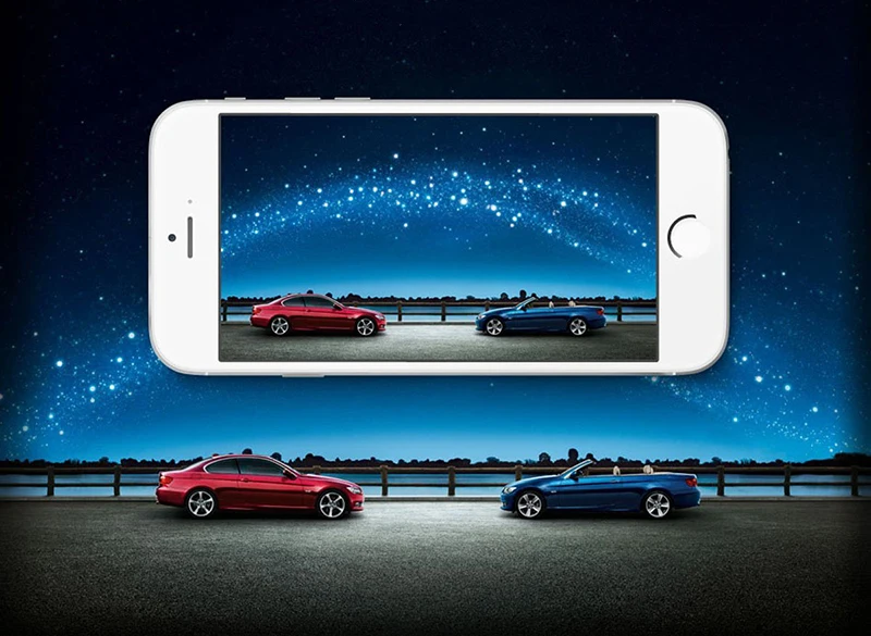 Беспроводная Автомобильная камера заднего вида, Wi-Fi, камера заднего вида, Dash Cam, звездное ночное видение, мини-тело, тахограф для iPhone и Android телефона