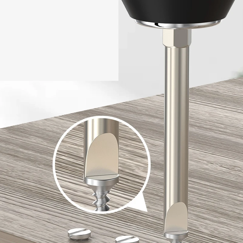 6 шт. Биты для отвертки с плоской головкой 50 мм/75 мм Длинный магнитный наконечник