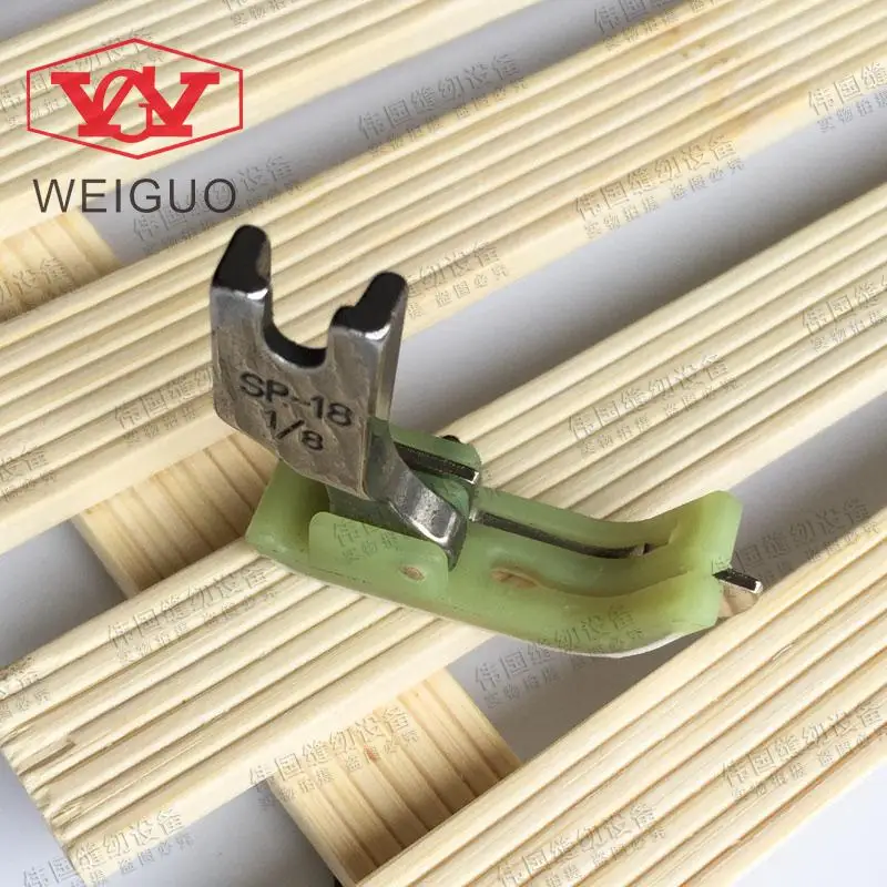 В нажимная лапка SP-18R правая защита края шпунт швейная машина кожаные ботинки на