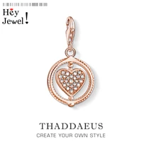 fine women routed heart pendant charm jewelry 2021 autumn romantic gift for girls wholesale