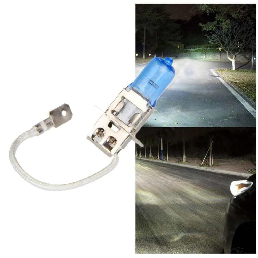 Авто галогенная лампа 55 Вт 100 H1 H3 H4 H7 H15 авто галогенная Грушевый Nebel Lichter 12V 6000K 3000K Scheinwerfer лампе