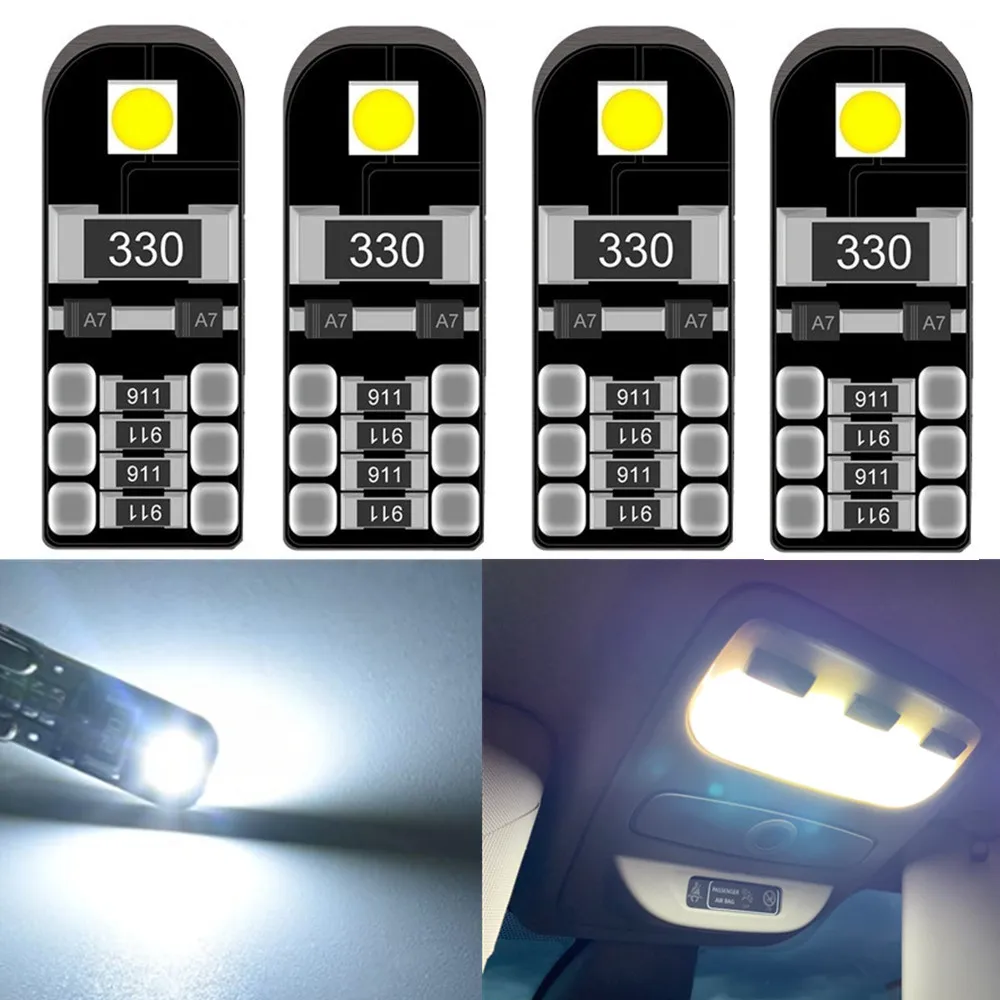 

4x Canbus Error Free LED interior reading dome lights bulb for Seat for Leon MK3 5F 5F1 5F5 5F8 (2013-2018) 1p ibiza 6j 6l altea