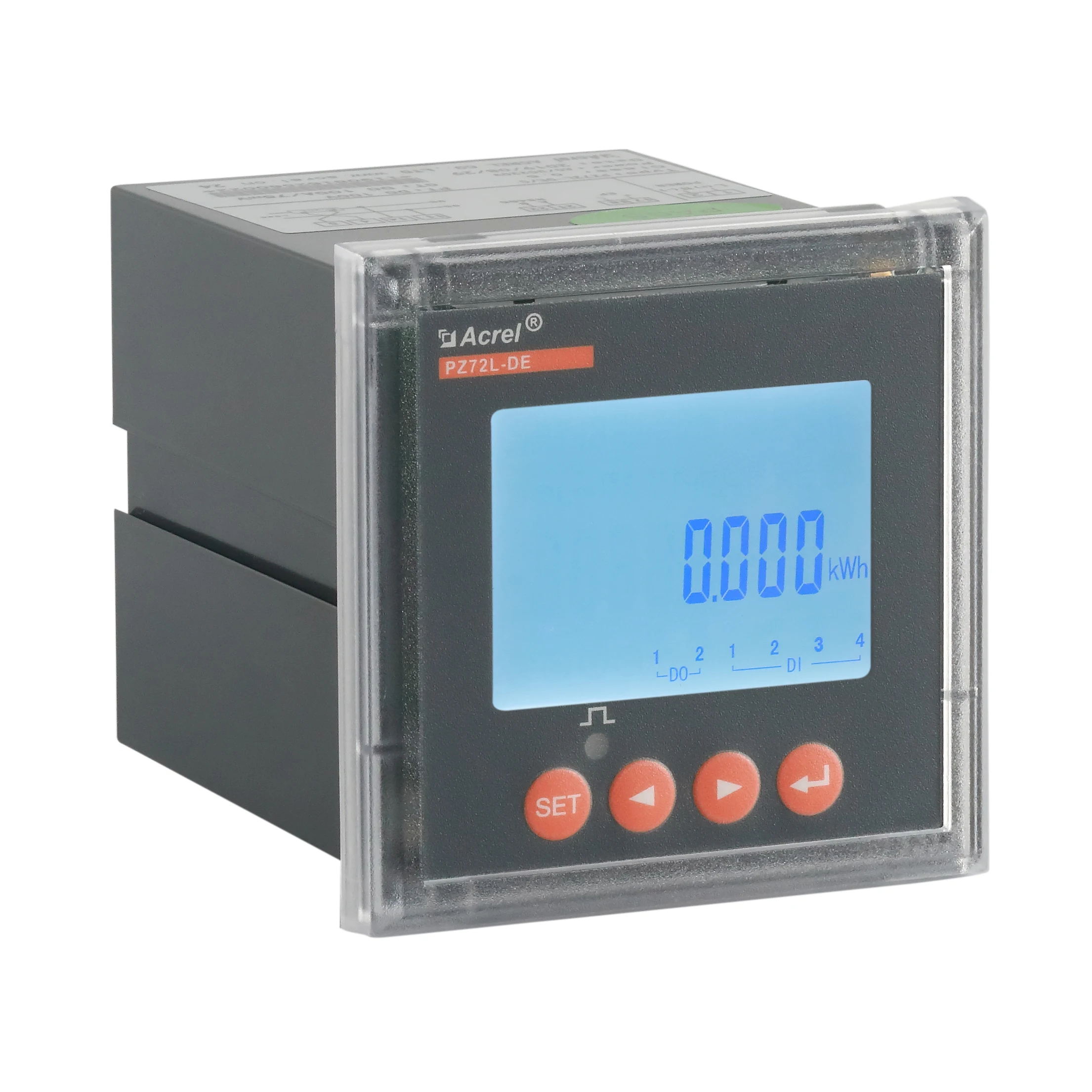 

Acrel 0-1000V panel mounted smart energy meter DC voltage current kilowatt meter with Modbus protocol