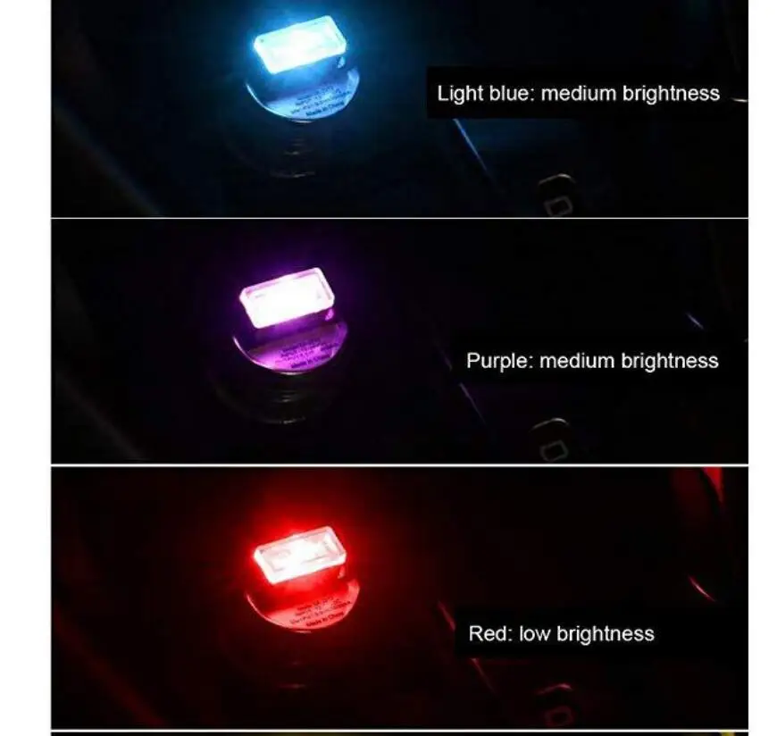 Светодиодная подсветильник КА для автомобиля USB аксессуары Renault 2 кнопки Clio Scenic