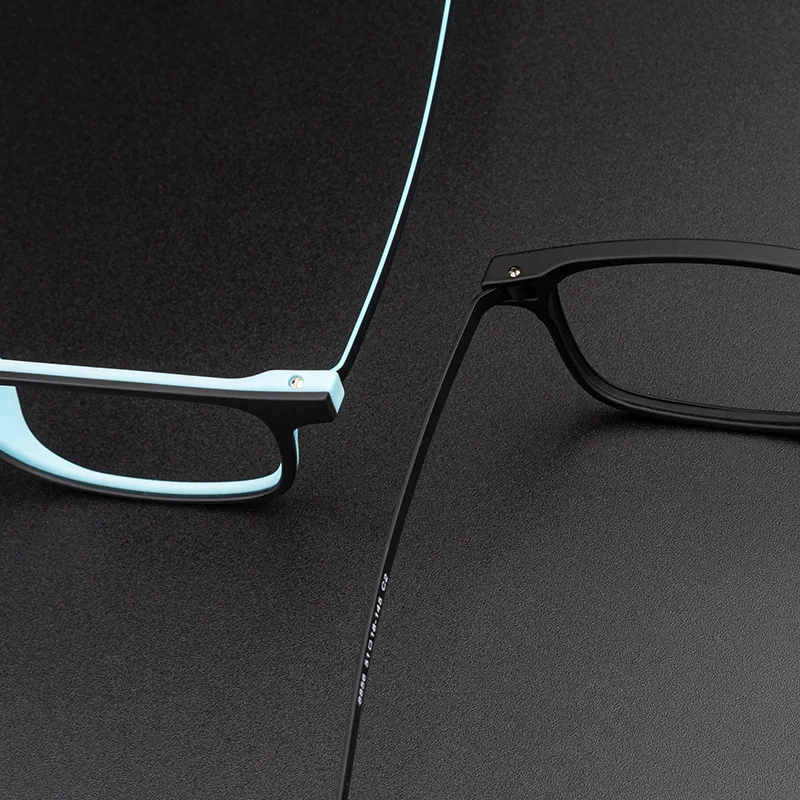 2020 Новая мода чистый титан + TR90 оптическая оправа для очков бизнес Дикий Ультра