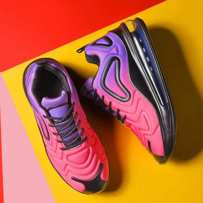 

Fashion Air Cushion Mens Sneakers Super Popular Cozy Damping Womens Sneakers Professional Designer Lovers Sports Shoes