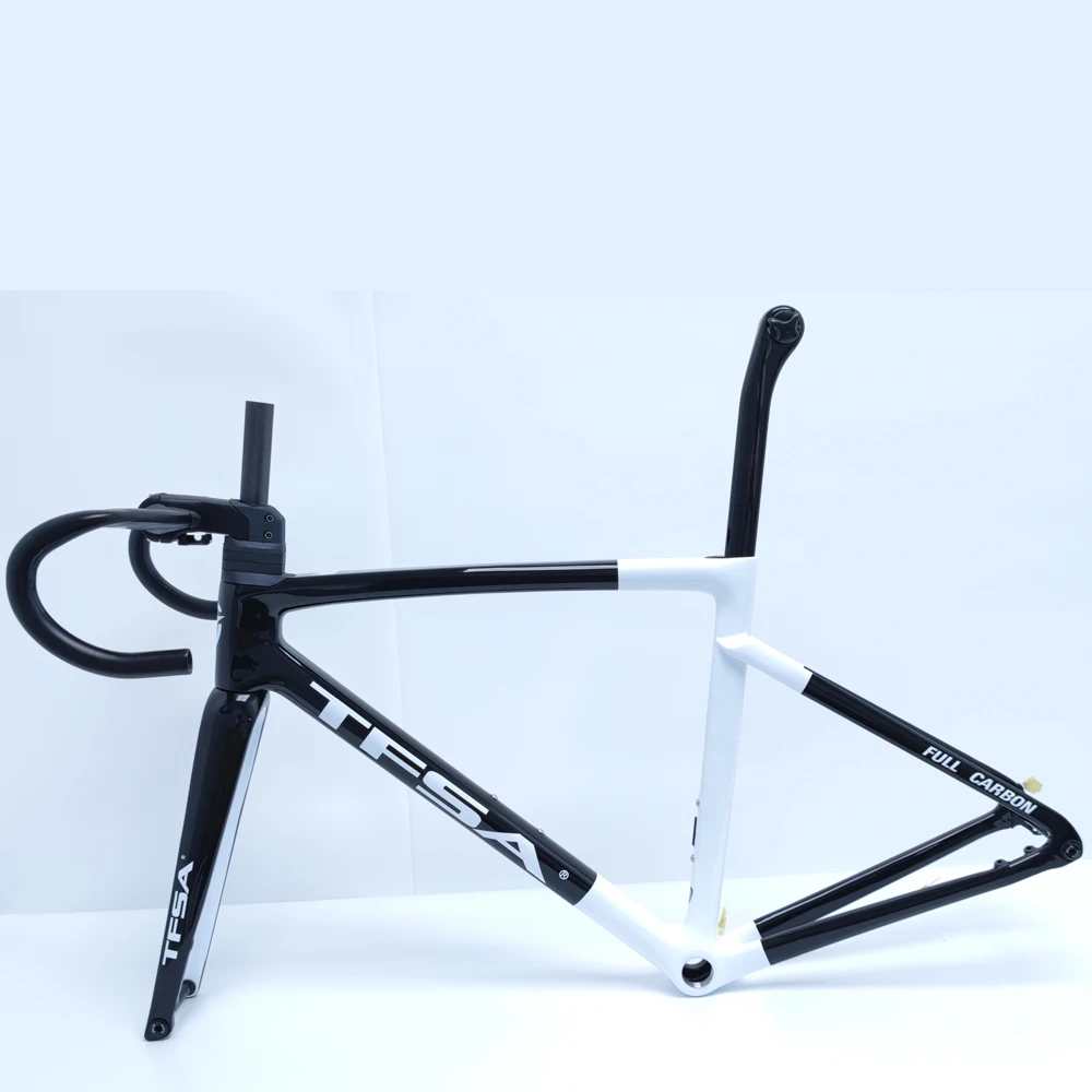 Pаспродажа TFSA2021 новый продукт светильник 870g Внутренняя проводка распределительный Руль дорожный велосипед углеродное волокно рама BSA дисковый тормоз