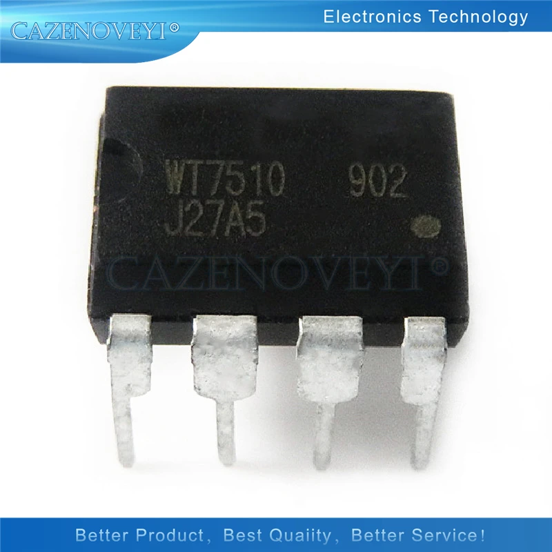 5 шт./лот WT751002S WT751002 WT7510 DIP 8 в наличии|Интегральные схемы| |