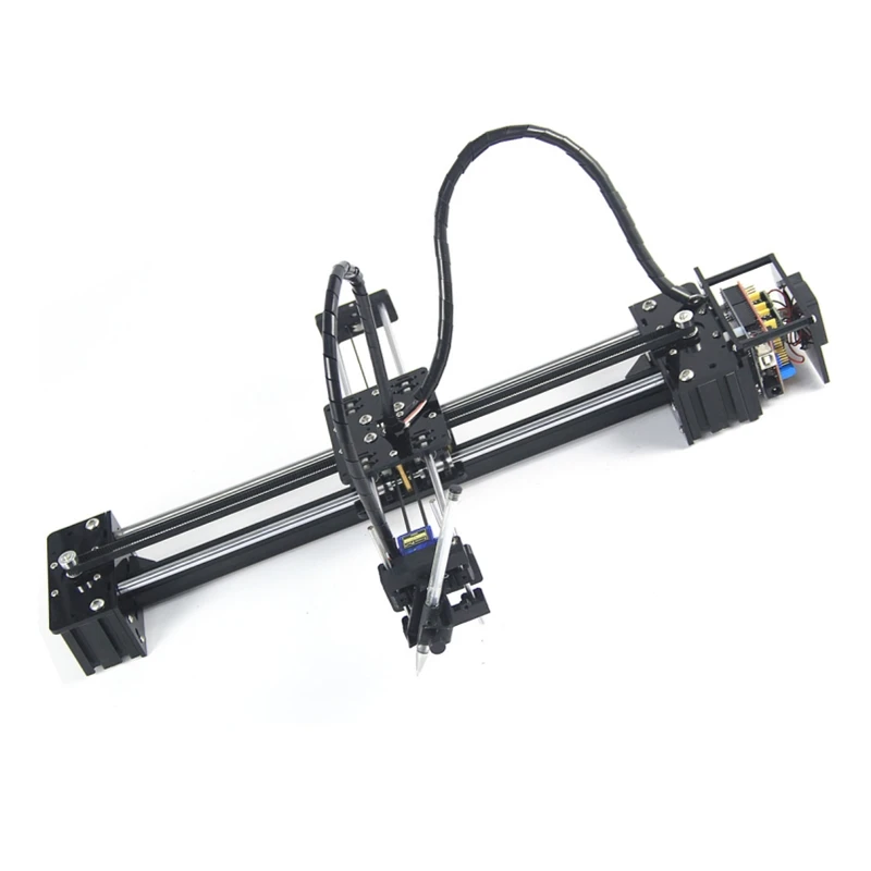 DIY LY drawbot pen drawing figure pet writing robot machine lettering corexy XY-plotter for CNC V3 shield toys | Инструменты