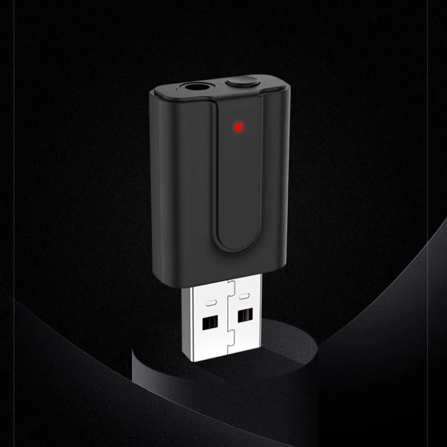2 в 1 Bluetooth 5 0 USB передатчик принимающее устройство ТВ компьютер беспроводной аудио