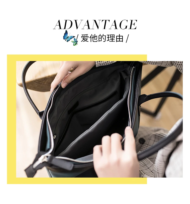 

Fashion Casual Briefcase Portable Laptop Business High Capacity Shoulder Work Document Briefcase Maletin Bags for Men DB60BA