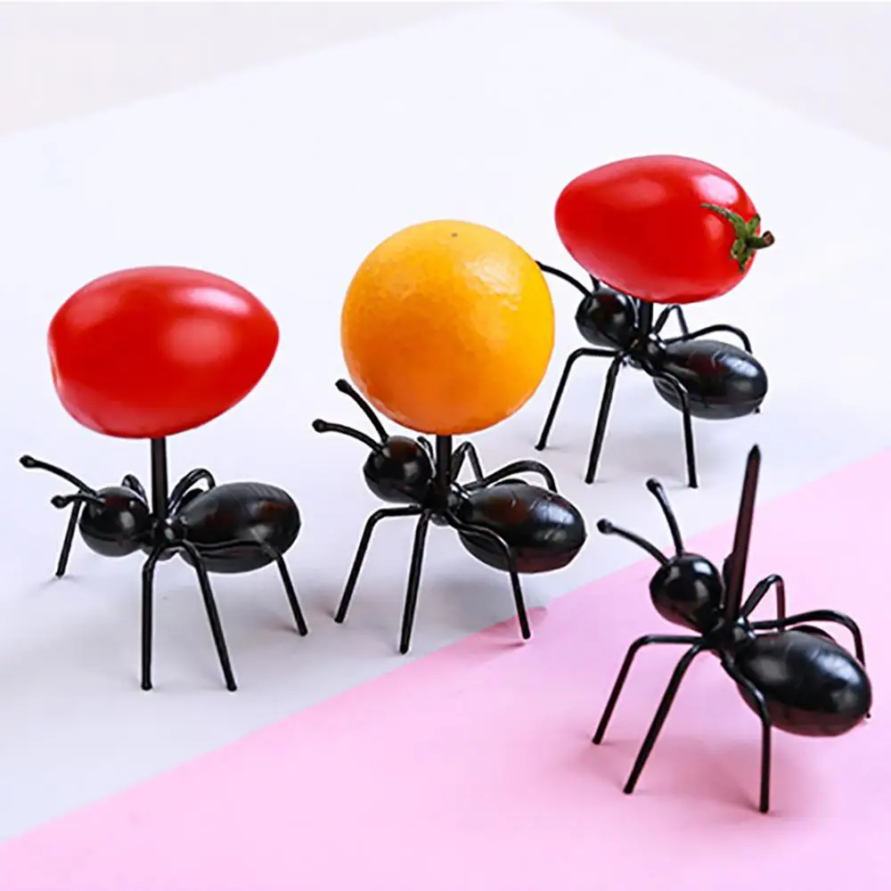 24 шт. животных выбирает несколько Применение Ant фрукт закуска пирог десерт вилка