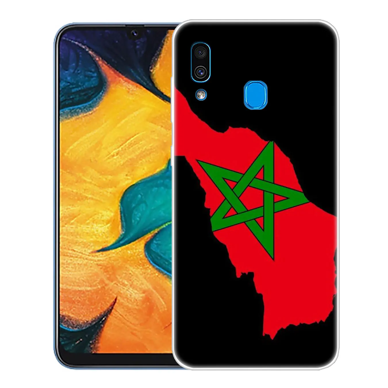 Lavaza с изображением флага Марокко футбол чехол для телефона чехол для samsung Galaxy A70 A60 A50 A40 A30 A20 A10 M10 M20 M30 M40 A20e крышка