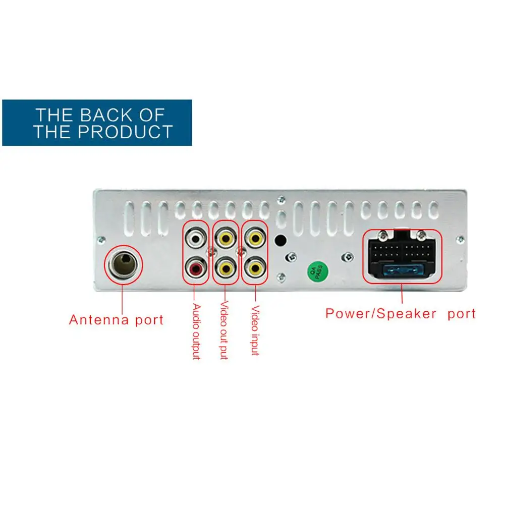 7 дюймовый автомобильный mp5 плеер стерео RDS AM FM радио GPS навигация выдвижной 1 DIN