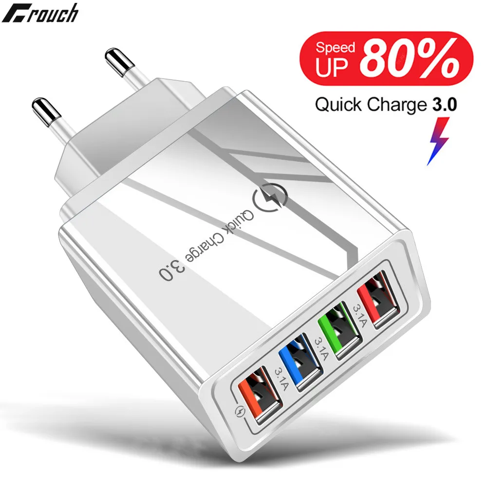 

Быстрое зарядное устройство 3,0 для телефона, адаптер для iPhone, планшета, портативное настенное зарядное устройство для мобильного телефона, ...