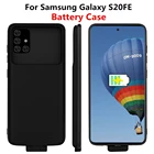 5000 мАч зарядное устройство чехол для Samsung Galaxy S20FE 5G батарея Чехол магнитный Power Bank крышка для Samsung S20FE зарядным футляром