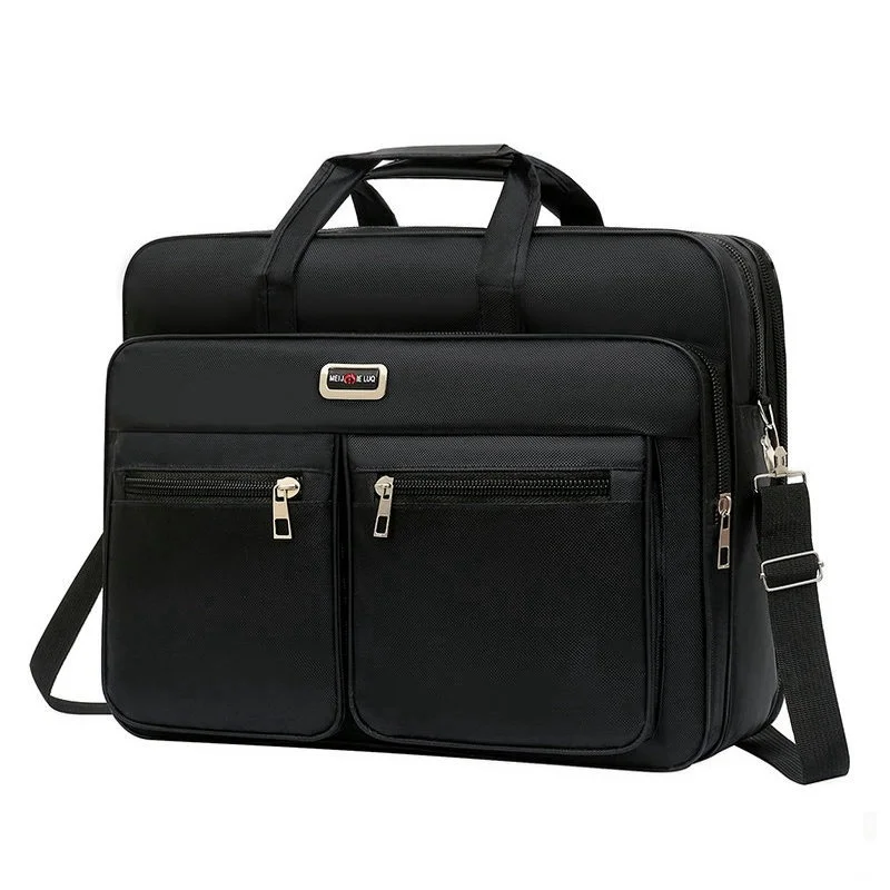 2022 Super Large Shoulder Men Messenger Bags New Maleta Oxford Waterproof Business Briefcase Travel Computer Bag Bolso Hombre